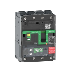 Schneider Electric Compact NSXm Vigi megszakító 4P160A 36kA EverLink csatlakozókkal C12F44V160L Schneider villanyszerelés