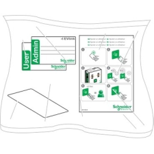 Schneider Electric Elektromos autótöltő állomáshoz 10 darab RFID kártya EVlink ( Schneider EVP1BNS ) villanyszerelés