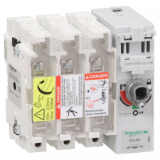 Schneider Electric GS2JB3 Biztosítóbetétes megszakító szakaszoló villanyszerelés