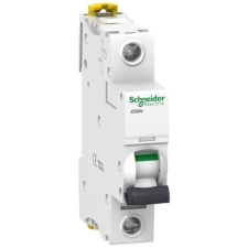 Schneider Electric Kismegszakító 1P,63A, C karakterisztika, 6 kA Acti9 IC60N (Schneider A9F04163) villanyszerelés