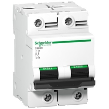 Schneider Electric Kismegszakító 2P,80A, C karakterisztika, 15 kA Acti9 C120H (Schneider A9N18457) villanyszerelés