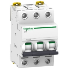 Schneider Electric Kismegszakító 3P,40A, B karakterisztika, 15 kA Acti9 IC60L (Schneider A9F93340) villanyszerelés
