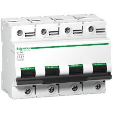 Schneider Electric Kismegszakító 4P,63A, B karakterisztika, 10 kA Acti9 C120N (Schneider A9N18352) villanyszerelés