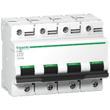 Schneider Electric Kismegszakító 4P,80A, B karakterisztika, 15 kA Acti9 C120H (Schneider A9N18435) villanyszerelés