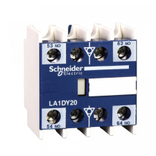 Schneider Electric LA1DZ40 Por és nedvességálló segédérintkező blokk, homloklapi, 4Z, csavaros csatlakozás villanyszerelés