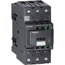 Schneider Electric LC1D65ABBE TESYS D kontaktor GREEN-3P 440V 65A 24VDC villanyszerelés