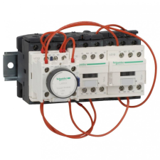 Schneider Electric LC3D12AB7 11kW (400V), csillag-delta indító mechanikus retesszel, szerelőlapon villanyszerelés