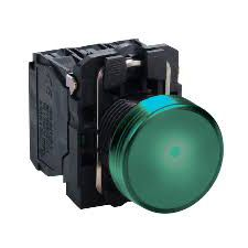 Schneider Electric LED-es jelzőlámpa 240 V, zöld, Schneider Electric Harmony XB5AVM3 (XB5AVM3) villanyszerelés