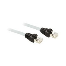 Schneider Electric Schneider 490NTW00012 Ethernet árnyékolt sodrott érpár Kábel, 12M, RJ45 connec. villanyszerelés