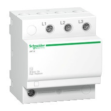 Schneider Electric Schneider A9L15597 ACTI9 iPF túlfeszültség-korlátozó, fixbetétes, 20kA, 3P, 340V villanyszerelés