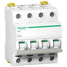 Schneider Electric Schneider A9S65491 ACTI9 iSW terheléskapcsoló, 4P, 100A, 415AC villanyszerelés