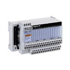 Schneider Electric Schneider ABE7H16R21 16 DI/O, 24VDC, Lexcomm.Term.Rail, Screw connec. villanyszerelés