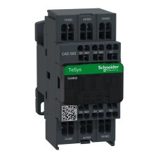 Schneider Electric SCHNEIDER CAD503E7 Segédkapcsoló, 5Z, rugós csatlakozás villanyszerelés