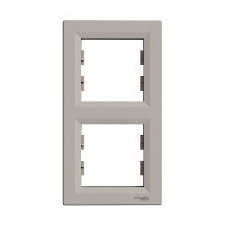 Schneider Electric Schneider Electric Asfora EPH5810269 Kettes keret, függőleges, bronz ( EPH5810269 ). villanyszerelés