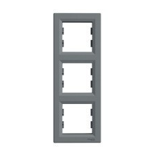 Schneider Electric Schneider Electric Asfora EPH5810362 Hármas keret, függőleges, acél ( EPH5810362 ). villanyszerelés