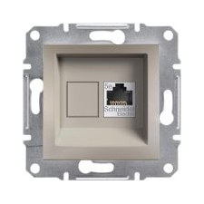 Schneider Electric Schneider EPH4300169 ASFORA bronz 1xRJ45 Cat5e UTP aljzat (EPH4300169) villanyszerelés