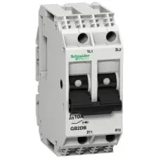 Schneider Electric SCHNEIDER GB2DB16 Hő-mágnes megszakító 10A 2P villanyszerelés