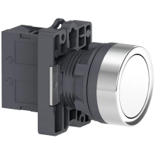 Schneider Electric Schneider Harmony Easy Series Ø22 Nyomógomb, visszatérő, fehér, 1NO XA2EA11 villanyszerelés