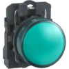 Schneider Electric Schneider Harmony XB5 komplett műanyag d22 1x LED zöld 24V AC/DC kerek lapos csavaros jelzőlámpa (XB5AVB3)