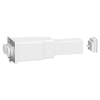 Schneider Electric Schneider KBB40ABG44TW Betápláló elem, 40 A, bal ,fehér