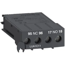 Schneider Electric SCHNEIDER LUA1C11 Érintkezőblokk, NC hibaérintkező + NO forgatókar pozíció villanyszerelés