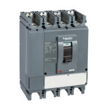 Schneider Electric Schneider LV540318 EasyPact CVS400N 4P 50kA komplett megszakító TM320D 4P3D kioldóval villanyszerelés