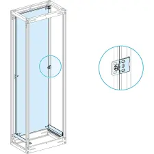 Schneider Electric Schneider LVS03569 Hátsó teli szerelőlap magasság 36M W800 villanyszerelés