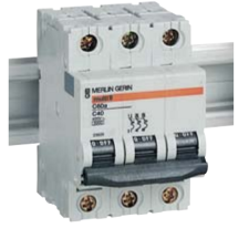 Schneider Electric Schneider Merlin Gerin kismegszakitó 3P,10A,B karakterisztika 23587 Készleten!!! villanyszerelés