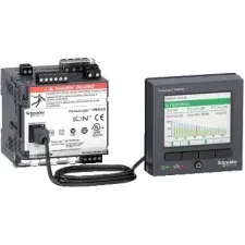 Schneider Electric SCHNEIDER METSEPM8214 PM8210 hálózatanalizátor,DIN sínes, kijelzővel 24VDC villanyszerelés