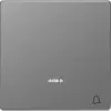 Schneider Electric Schneider MTN3325-6036 MERTEN Billentyű, csengőjellel, fényjelzős funkciókhoz, D-Life, acél