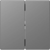 Schneider Electric Schneider MTN3400-6036 2-es billentyű acél ( Merten D-Life)