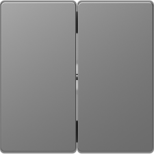 Schneider Electric Schneider MTN3400-6036 2-es billentyű acél ( Merten D-Life) villanyszerelés