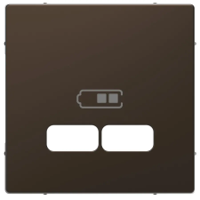 Schneider Electric Schneider MTN4367-6052 MERTEN USB töltő burkolat, D-Life, mokka metál villanyszerelés
