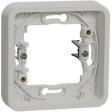 Schneider Electric Schneider MUR39108 MUREVA Styl Egyes keret, körmökkel, polárfehér (MUR39108) villanyszerelés