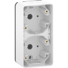 Schneider Electric Schneider MUR39912 MUREVA Styl Kettes kiemelő doboz, függőleges, polárfehér villanyszerelés