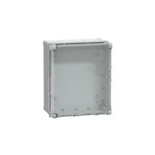 Schneider Electric SCHNEIDER NSYTBP342916HT Ipari műanyag doboz 341x291x168 magas átlátszó fedéllel villanyszerelés
