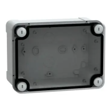 Schneider Electric SCHNEIDER NSYTBS16128T Ipari kötődoboz (164*121*87) IP65, ABS, átlátszó tetővel villanyszerelés
