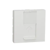 Schneider Electric SCHNEIDER NU341718 UNICA SYSTEM+ Infraplus 1xRJ45 csatlakozó, Cat6, STP, fehér