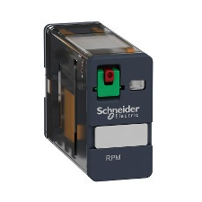 Schneider Electric Schneider RPM11B7 Zelio RPM teljesítményrelé, 1CO, 15A, 24VAC, tesztgomb villanyszerelés