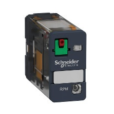 Schneider Electric Schneider RPM12B7 Zelio RPM teljesítményrelé, 1CO, 15A, 24VAC, tesztgomb, LED villanyszerelés