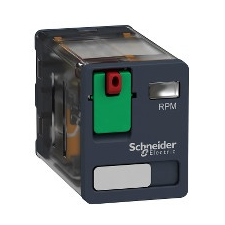 Schneider Electric Schneider RPM21P7 Zelio RPM teljesítményrelé, 2CO, 15A, 230VAC, tesztgomb villanyszerelés