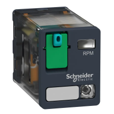 Schneider Electric Schneider RPM22BD Harmony RPM teljesítményrelé, 2CO, 15A, 24VDC, tesztgomb, LED villanyszerelés