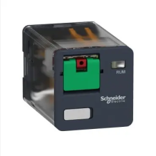 Schneider Electric SCHNEIDER RUMC21P7 Zelio RUM univerzális relé, hengeres, 2CO, 10A, 230VAC, tesztgomb villanyszerelés