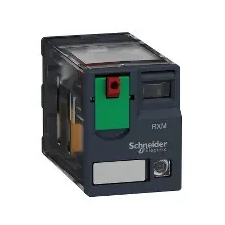 Schneider Electric Schneider RXM4AB2P7 Zelio RXM miniatűr relé, 4CO, 6A, 230VAC, tesztgomb, LED villanyszerelés