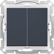 Schneider Electric Schneider SDN0300470 SEDNA rugós bekötés/10AX/IP44 grafit csillárkapcsoló (SDN0300470) villanyszerelés