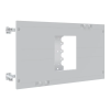 Schneider Electric Schneider SZMT22151 Easy PrismaSeT XL INS 630A beépítőkészlet szerelőlap és homloklap - fekvő beépítéshez (Szé) 500 mm (Ma) 300 mm