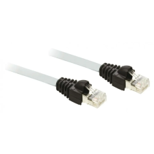 Schneider Electric SCHNEIDER TCSECU3M3M1S4 ETHERNET KABEL 1M CAT 5E 2x RJ45 UL villanyszerelés