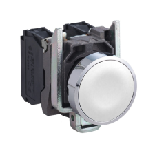 Schneider Electric Schneider XB4BA11 komplett nyomógomb fehér 1 záró érintkező (Harmony XB4BA11) villanyszerelés