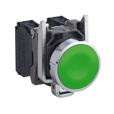 Schneider Electric Schneider XB4BA31 komplett nyomógomb zöld 1 záró érintkező (Harmony XB4BA31) villanyszerelés
