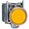 Schneider Electric Schneider XB4BW3565 Harmony komplett fém BA9s izzós világító nyomógomb, Ø22, visszatérő, 1NO+1NC, 250V (XB4BW3565)